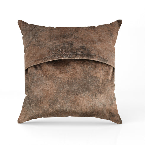 Florida Walton Suede Velvet Cushion Covers for Sofa (Pack of 2) 16x16 Inch
